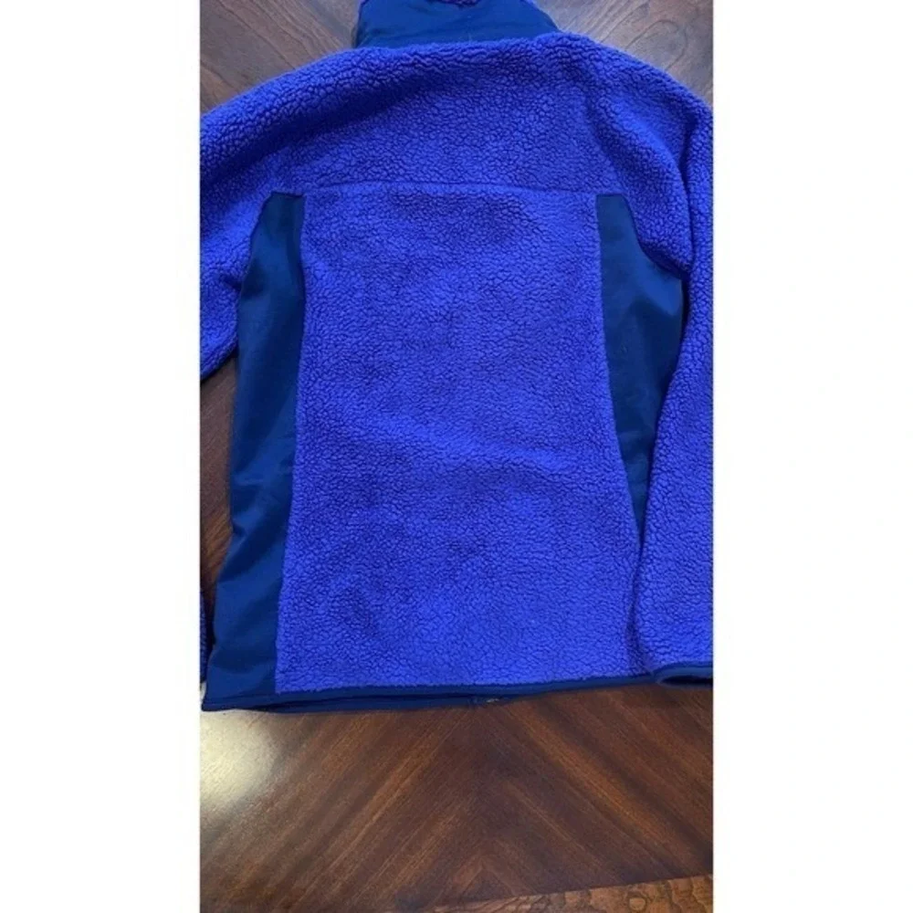 Columbia‎ Womens M Purple Sherpa Fleece Jacket Full Zip Outdoor Hiking Cozy